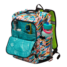 Bedford Backpack Pannier organization | color:waves;