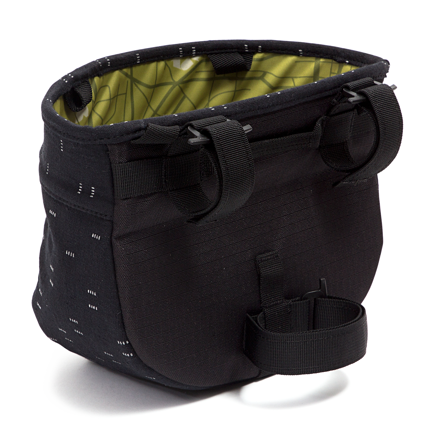 Crescent Bike Basket - Po Campo color:visi-hemp;