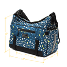 Katy Bike Trunk Bag Dimensions - Po Campo color:bubbly;