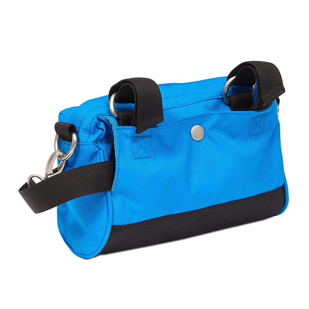 Kinga Handlebar Bag in Clear Day Blue | Po Campo color:clear-day-blue;