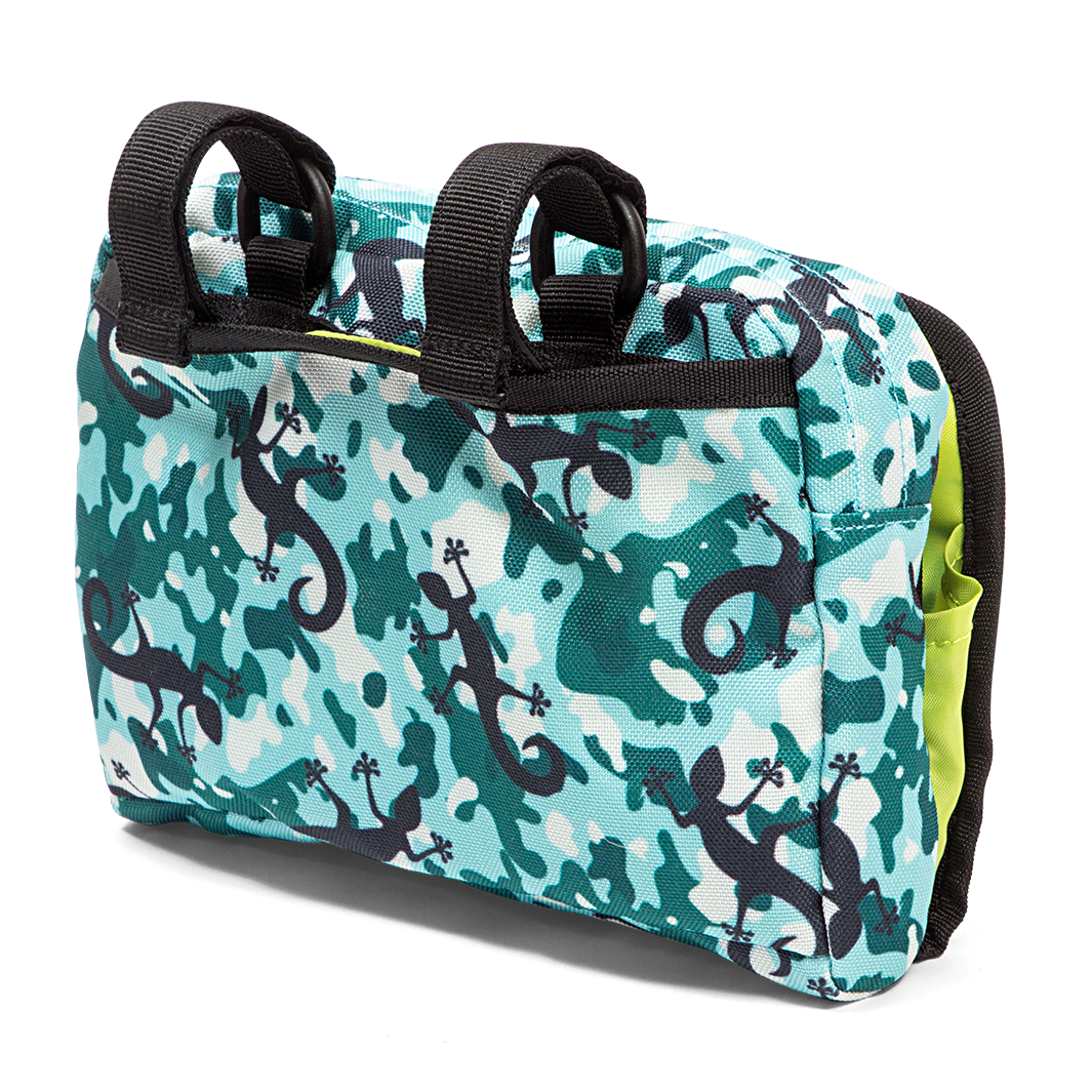 Po Campo Speedy Handlebar Bag in Lizard Camo -  Po Campo color:Lizard Camo;