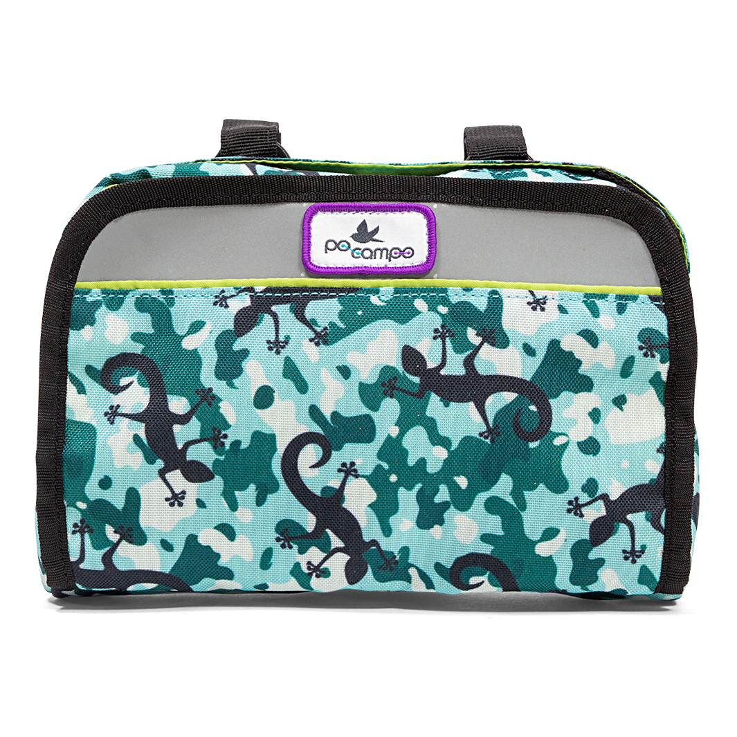 Po Campo Speedy Handlebar Bag in Lizard Camo -  Po Campo color:Lizard Camo;