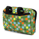 Po Campo Speedy Handlebar Bag in Checker - back | color:checker;