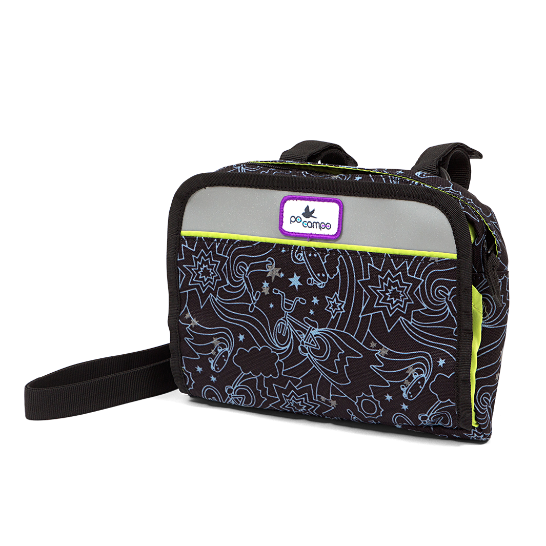 Po Campo Speedy Handlebar Bag in Orbital -  Po Campo color:orbital;