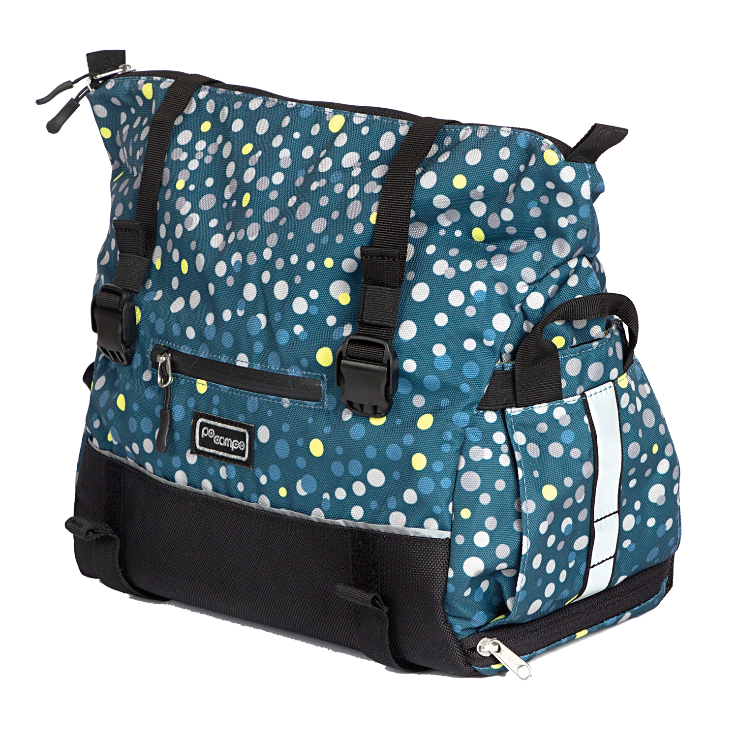 Vernon Bike Trunk Bag - Po Campo color:bubbly;