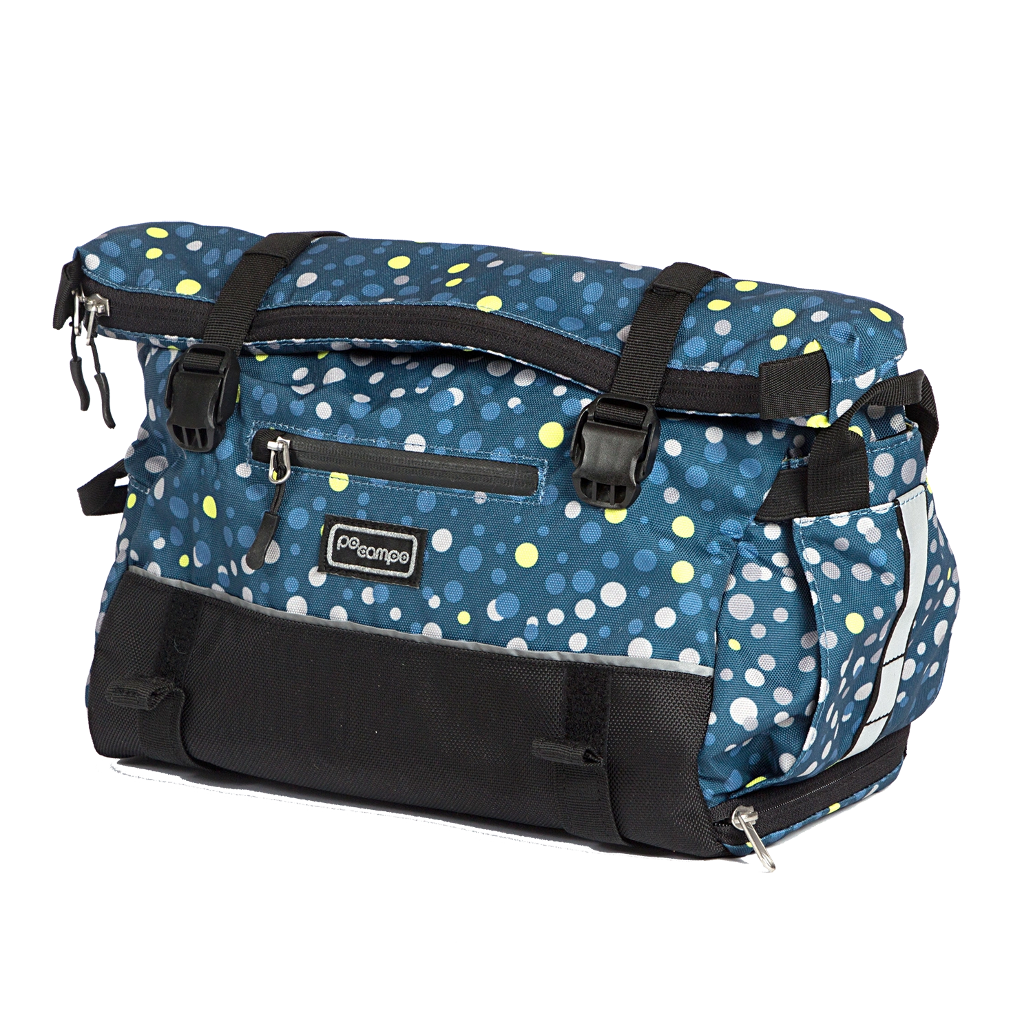 Vernon Bike Trunk Bag - Po Campo color:bubbly;