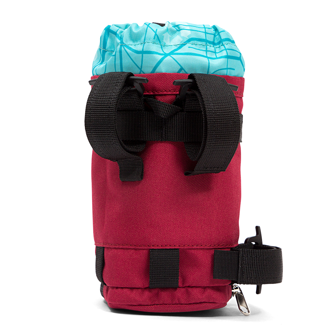 Willis Stem Bag in Biking Red | Po Campo color:biking-red;