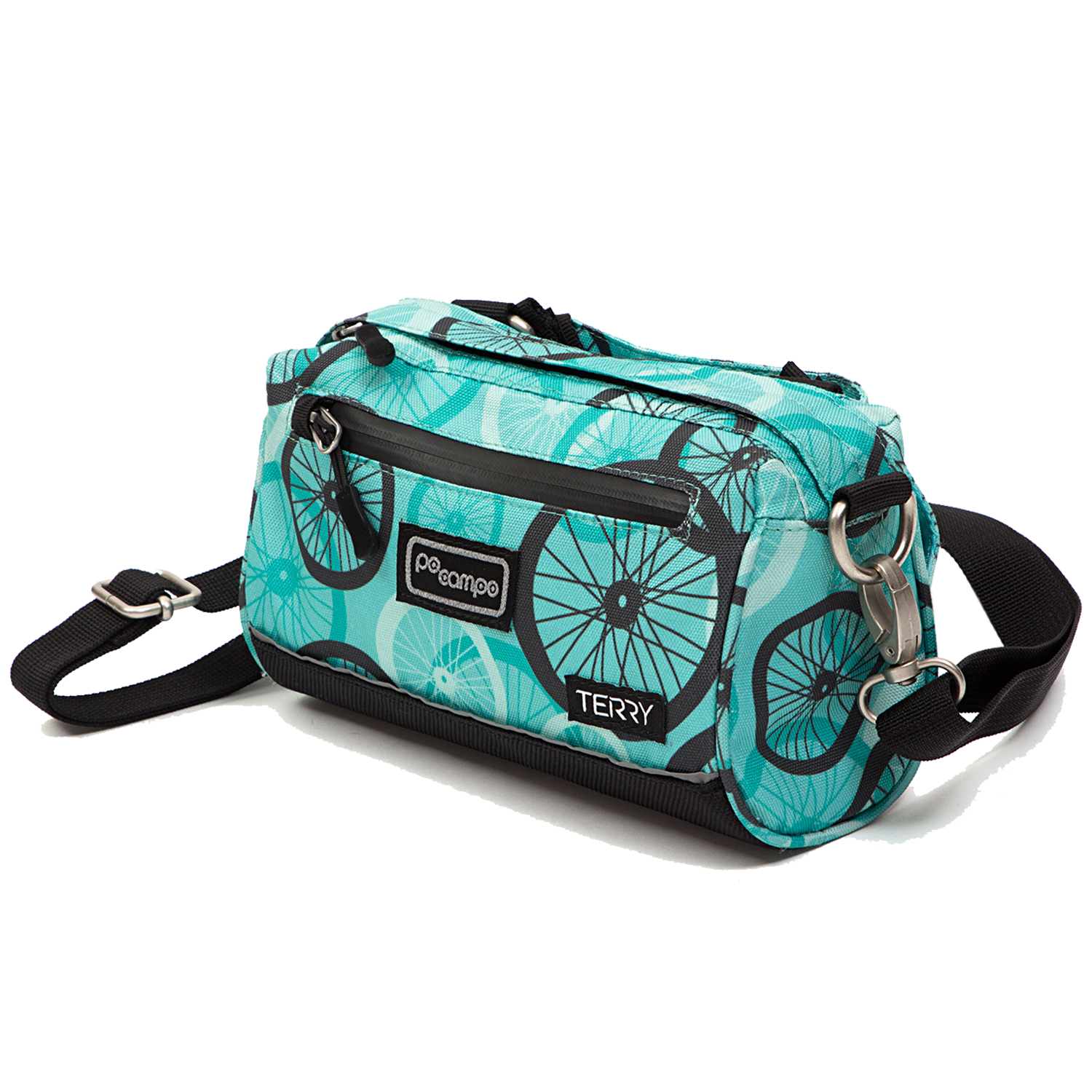 Kinga Handlebar Bag | Po Campo | color:wheels;
