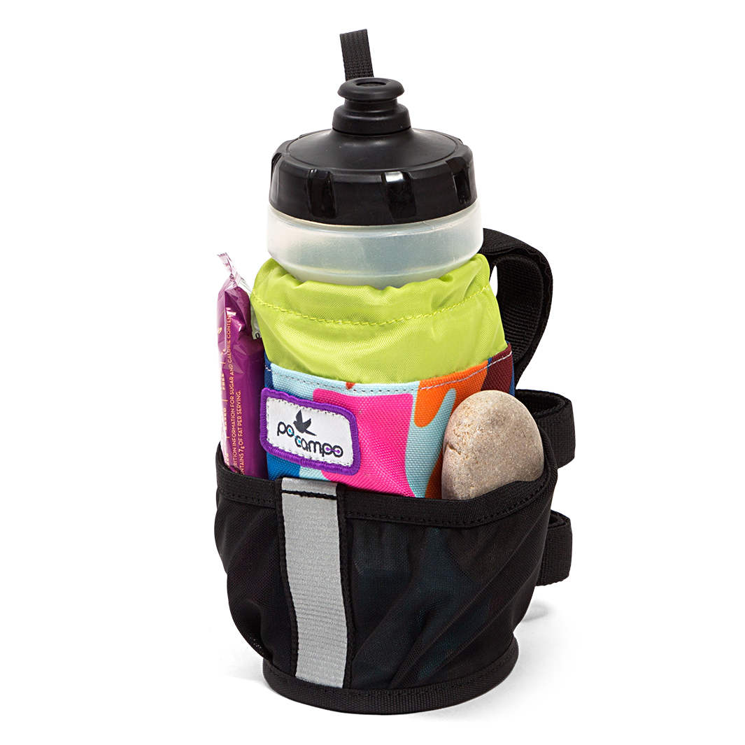 Blip Water Bottle Bag - Po Campo color:aquatic;