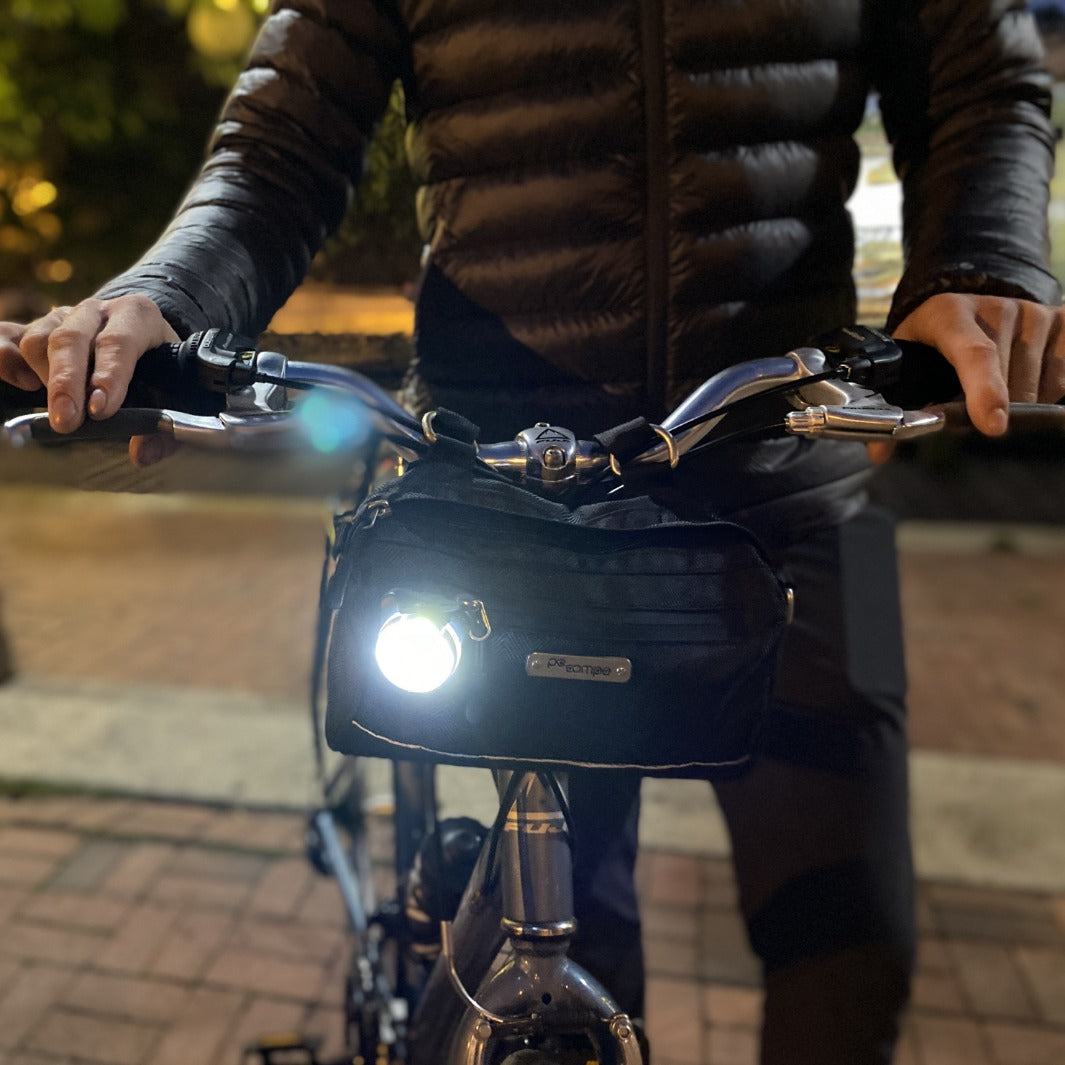 Clip on rear fashion bike light