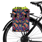 Orchard Grocery Pannier on bike - Po Campo color:meadow;